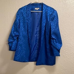 Animal Print Blazer